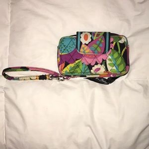 Vera Bradley phone holder/ wallet